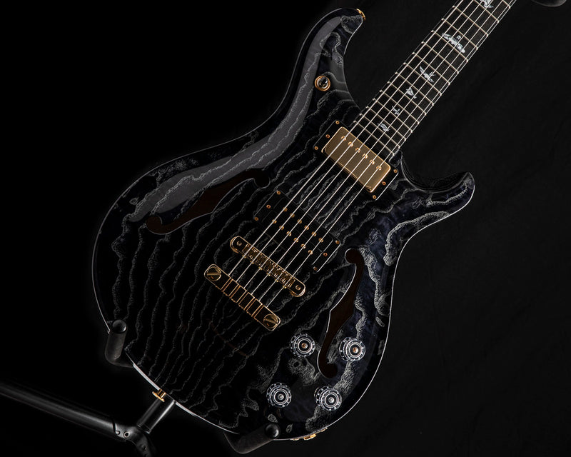 Paul Reed Smith Private Stock McCarty 594 Hollowbody II Black With White Grainfill
