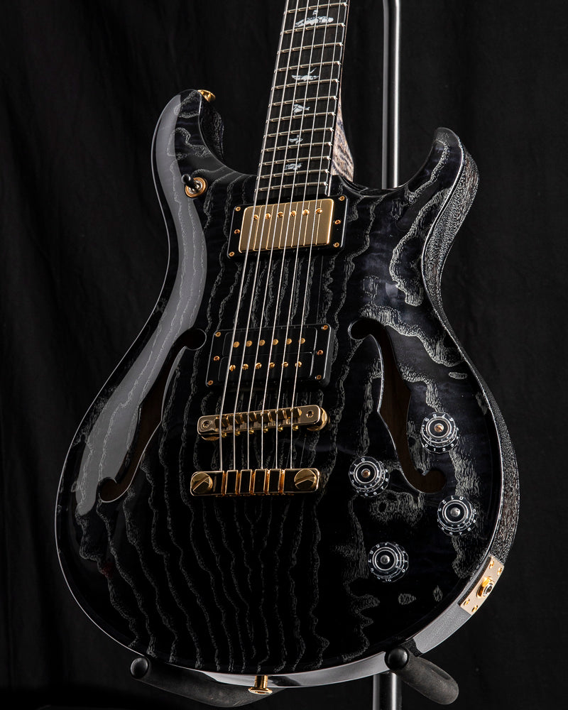 Paul Reed Smith Private Stock McCarty 594 Hollowbody II Black With White Grainfill