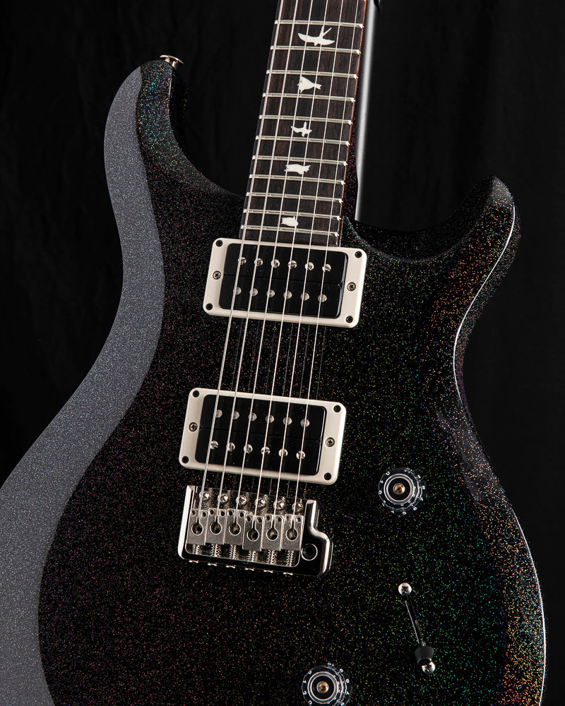 Paul Reed Smith S2 Custom 24 Black Rainbow Holoflake
