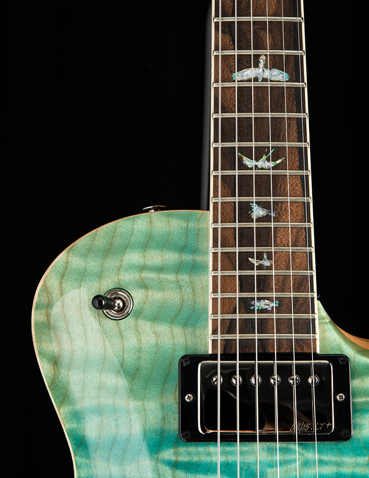 Used Paul Reed Smith Wood Library McCarty Singlecut 594 Semi-Hollow Brian's Limited Blue Fade