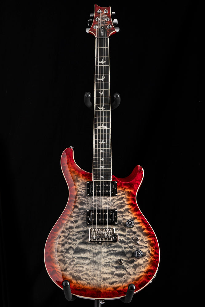 Paul Reed Smith SE Custom 24-08 Quilt Charcoal Cherry Burst