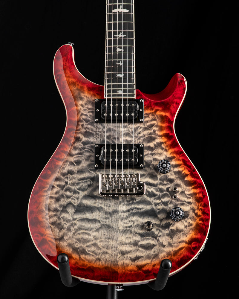 Paul Reed Smith SE Custom 24-08 Quilt Charcoal Cherry Burst