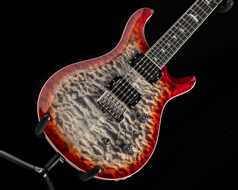 Paul Reed Smith SE Custom 24-08 Quilt Charcoal Cherry Burst