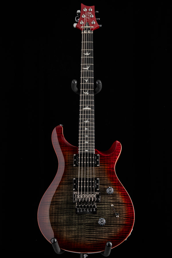 Paul Reed Smith SE Custom 24 Floyd Charcoal Cherry Burst