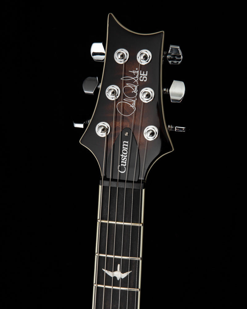 Paul Reed Smith SE Custom 24 Quilt Black Gold Burst