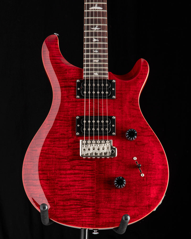 Paul Reed Smith PRS SE Custom 24-08 Quilt Charcoal Cherry