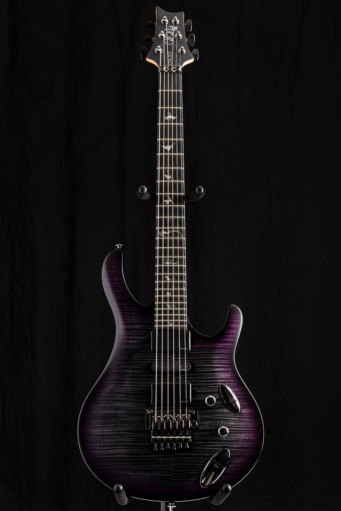 Paul Reed Smith SE Chleo Herman Lee Signature Charcoal Purple Burst