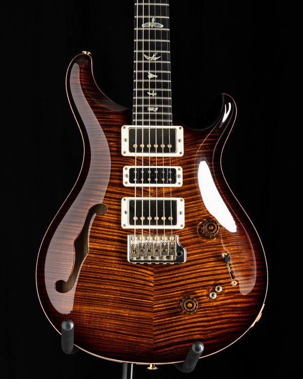 Used Paul Reed Smith Wood Library Artist Special Semi-Hollow Black Gold Burst