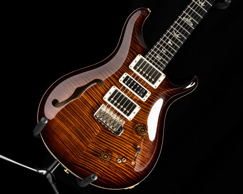 Used Paul Reed Smith Wood Library Artist Special Semi-Hollow Black Gold Burst