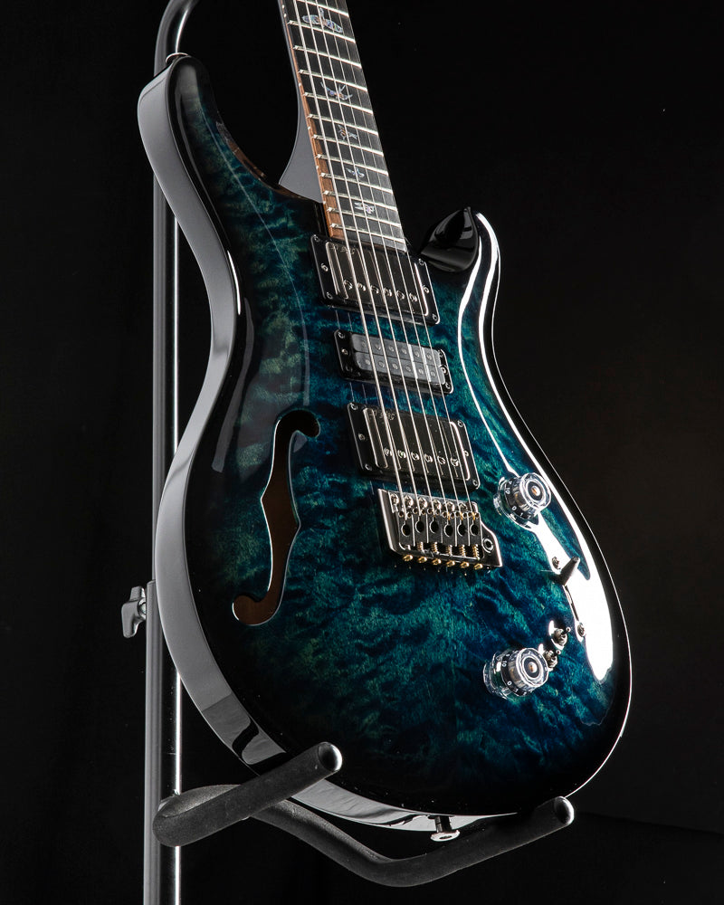 Paul Reed Smith Wood Library Special Semi-Hollow Aquamarine Smokeburst