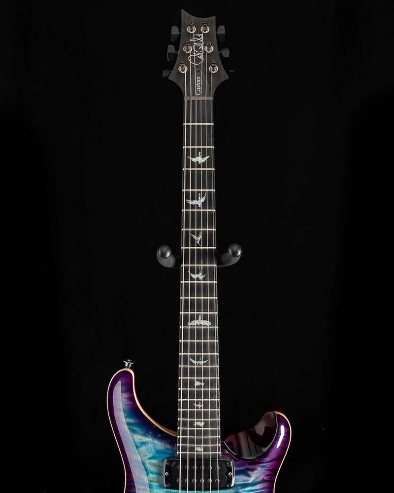 Paul Reed Smith Wood Library Custom 24-08 Aquableux Purple Burst Brian's Limited