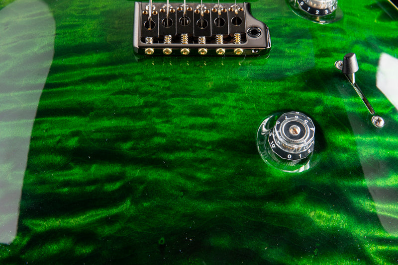 Paul Reed Smith Wood Library Custom 24 Fatback Brian's Limited Green Fade