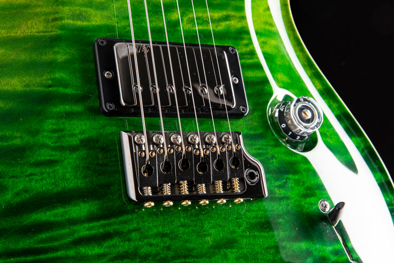 Paul Reed Smith Wood Library Custom 24 Fatback Brian's Limited Green Fade