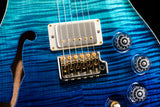 Paul Reed Smith Wood Library DGT Semi-Hollow Blue Fade Brian's Guitars Limited