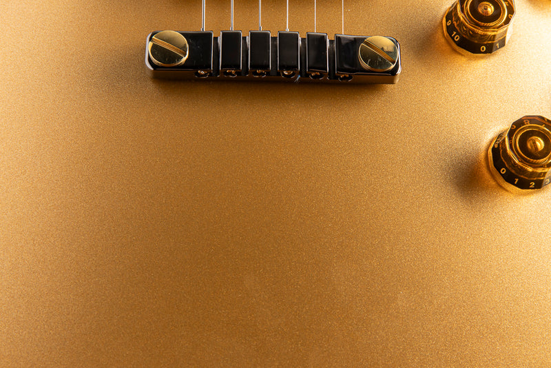 Paul Reed Smith Wood Library McCarty 594 Singlecut Egyptian Gold Metallic Brian's Limited