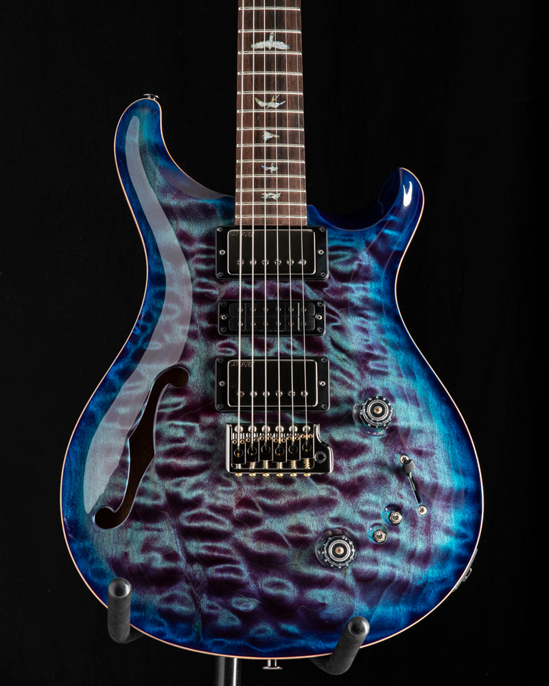 Paul Reed Smith Wood Library Special Semi-Hollow Violet Blue Burst Brian's Guitars Limited