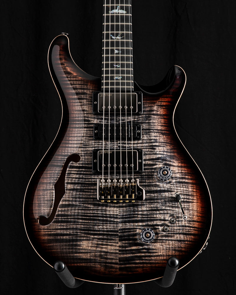 Paul Reed Smith Wood Library Special Semi-Hollow Charcoal Tri-Burst Brian's Limited