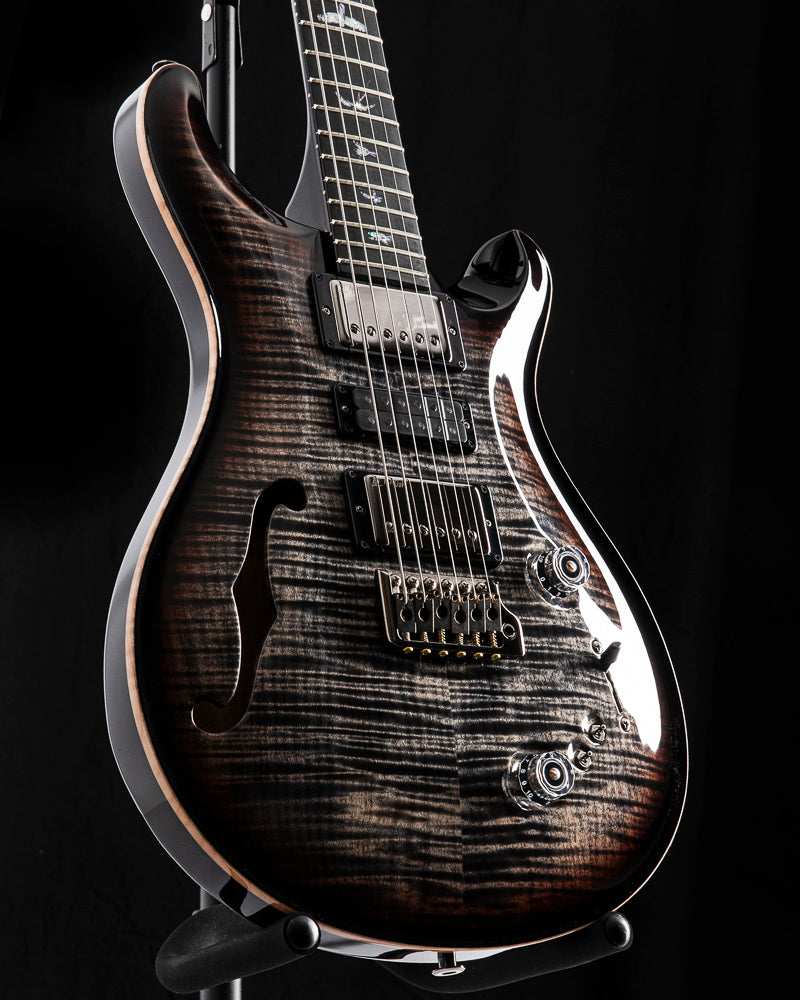 Paul Reed Smith Wood Library Special Semi-Hollow Charcoal Tri-Burst Brian's Limited