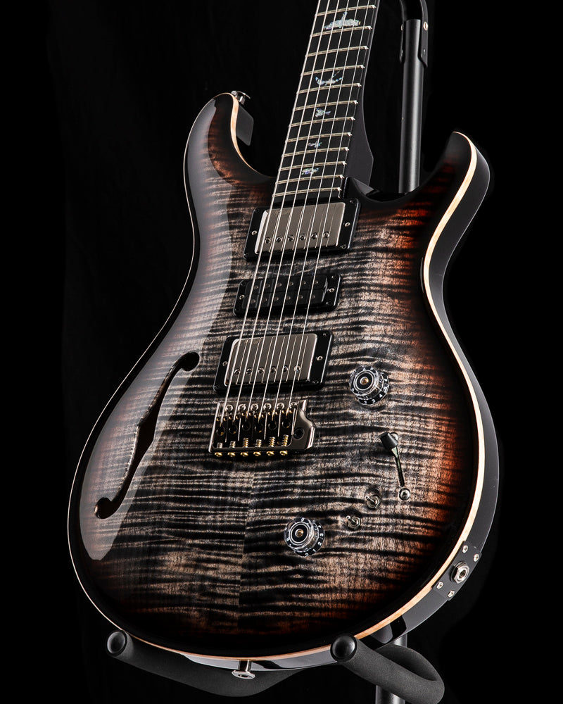 Paul Reed Smith Wood Library Special Semi-Hollow Charcoal Tri-Burst Brian's Limited