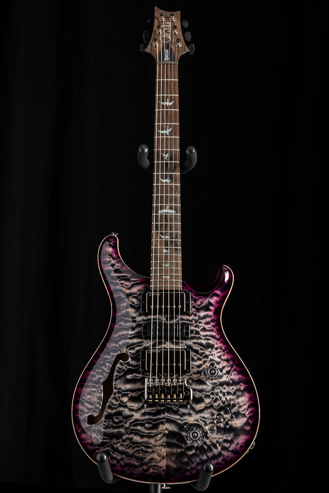 Paul Reed Smith Wood Library Special Semi-Hollow Charcoal Purple Burst Brian's Limited
