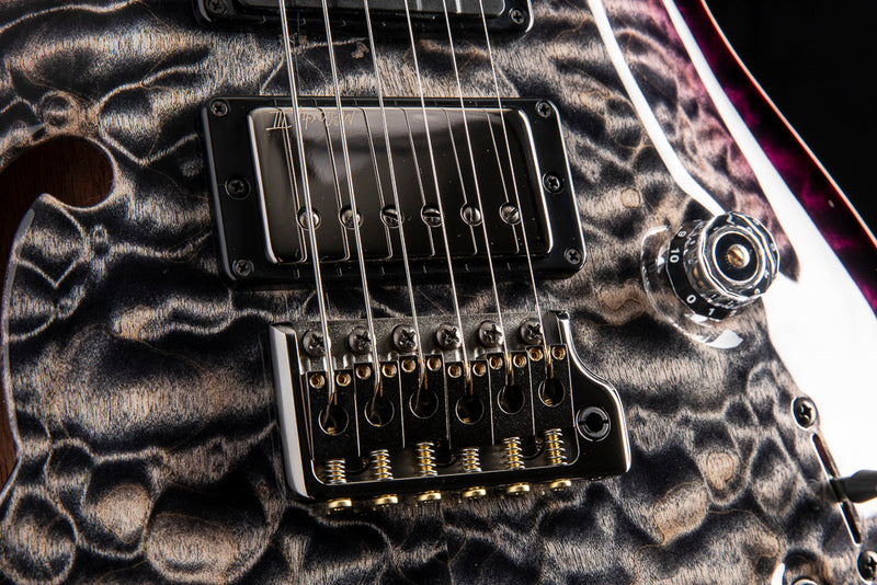 Paul Reed Smith Wood Library Special Semi-Hollow Charcoal Purple Burst Brian's Limited