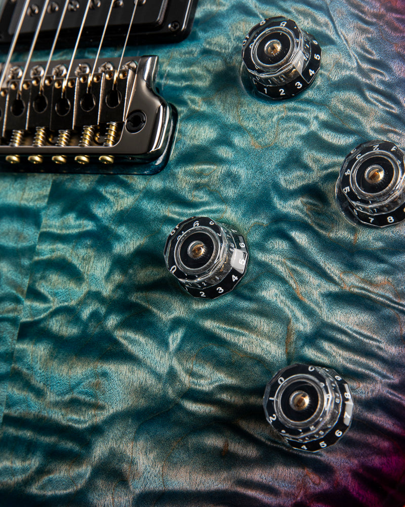 Paul Reed Smith Wood Library Tremonti Aquableux Purple Burst Brian's Guitars Limited