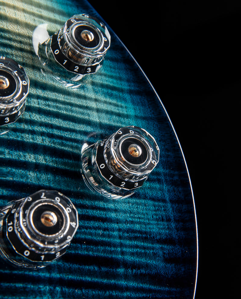 Paul Reed Smith Wood Library Artist McCarty 594 Singlecut Brian's Guitars 15th Anniversary Limited Iceberg Fade