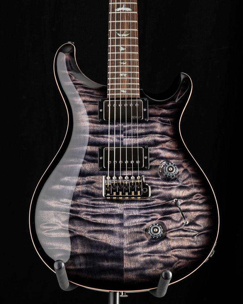 Paul Reed Smith Wood Library Custom 24 Fatback Brian's Limited Charcoal Smokeburst