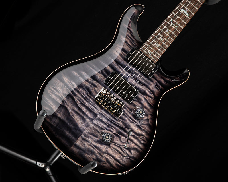 Paul Reed Smith Wood Library Custom 24 Fatback Brian's Limited Charcoal Smokeburst