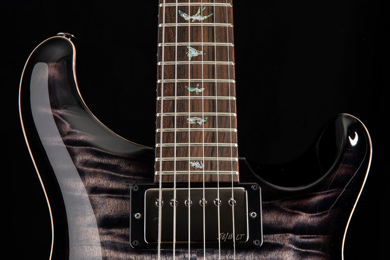 Paul Reed Smith Wood Library Custom 24 Fatback Brian's Limited Charcoal Smokeburst