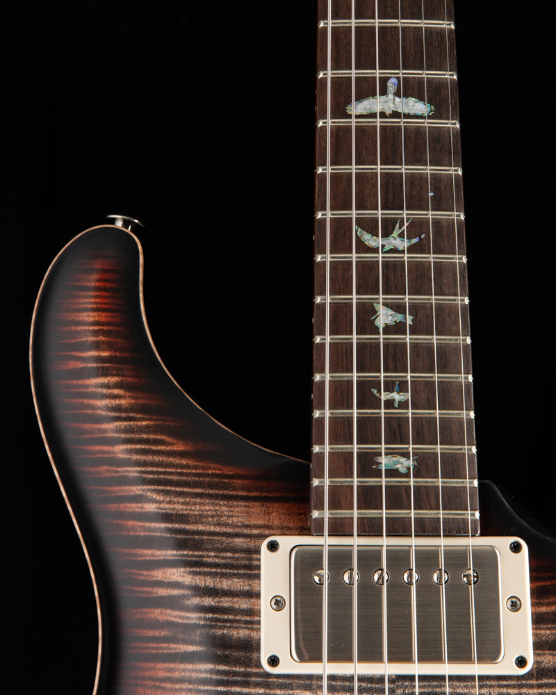 Paul Reed Smith Wood Library DGT Satin Brian's Limited Charcoal Tri Color Burst