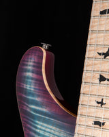 Paul Reed Smith Wood Library Modern Eagle V Aquableux Purple Burst Brian's Guitars Limited