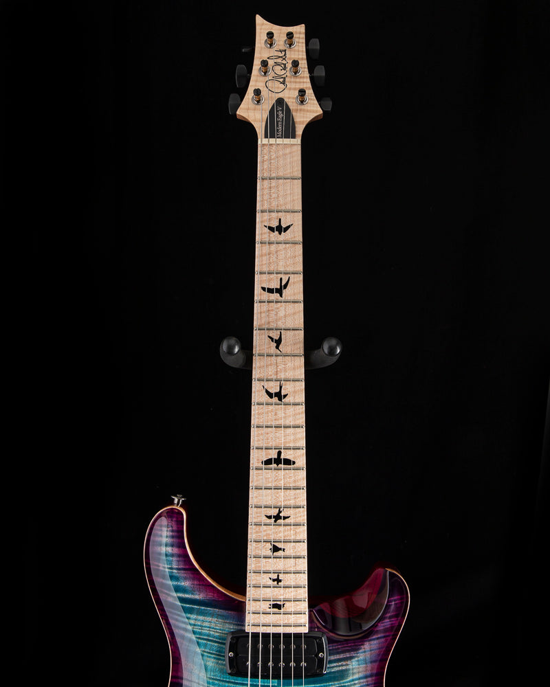 Paul Reed Smith Wood Library Modern Eagle V Aquableux Purple Burst Brian's Guitars Limited