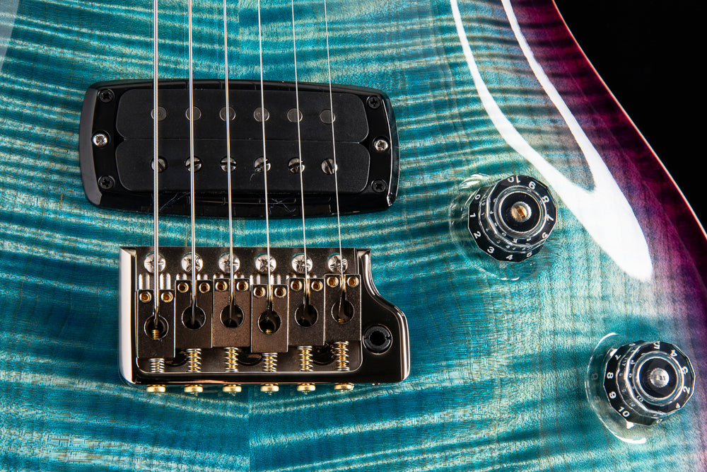 Paul Reed Smith Wood Library Modern Eagle V Aquableux Purple Burst Bri