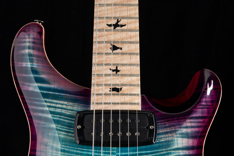 Paul Reed Smith Wood Library Modern Eagle V Aquableux Purple Burst Brian's Guitars Limited