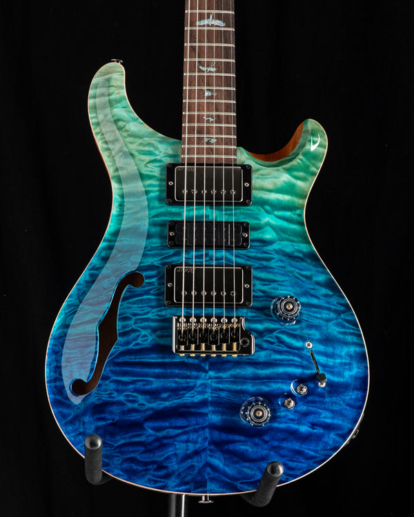 Paul Reed Smith Wood Library Special Semi-Hollow Blue Fade Brian's Guitars Limited