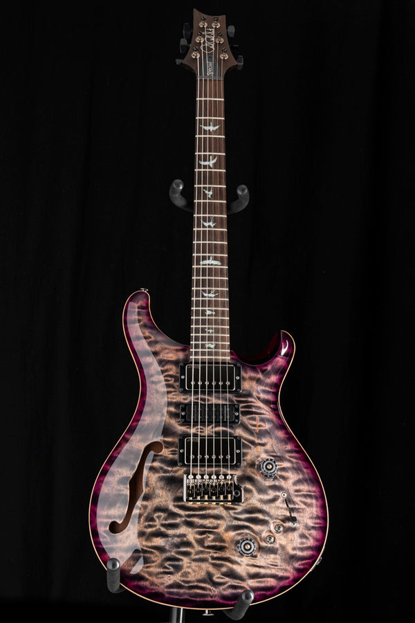 Paul Reed Smith Wood Library Special Semi-Hollow Charcoal Purple Burst Brian's Guitars Limited