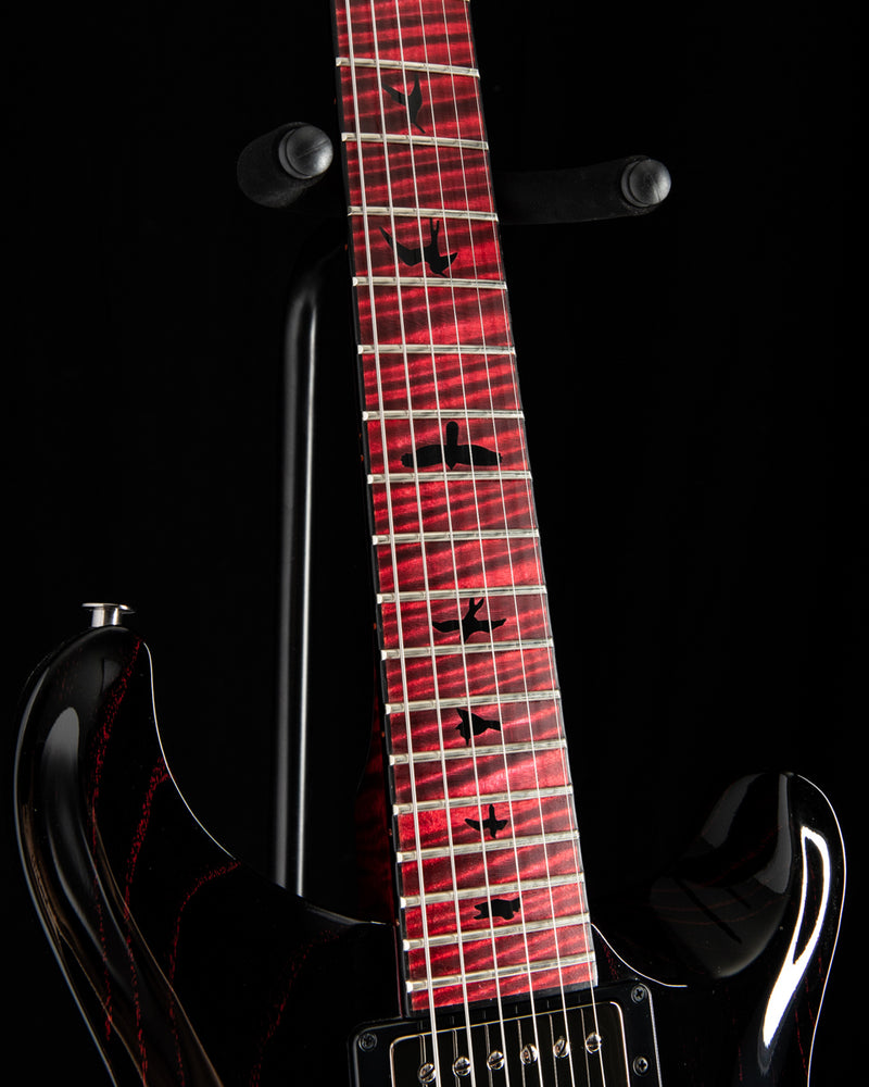 Paul Reed Smith Private Stock McCarty 594 Black With Blood Red Grainfill