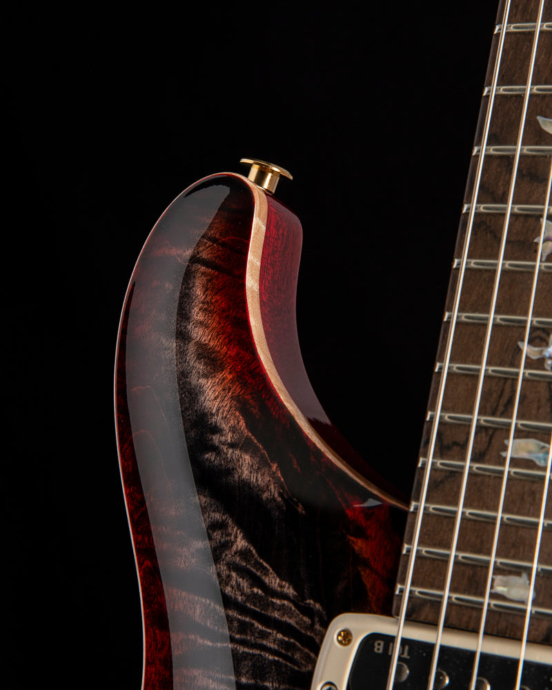 Paul Reed Smith 40th Anniversary Custom 24-08 Semi-Hollow Charcoal Cherry Burst