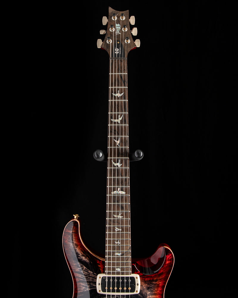 Paul Reed Smith 40th Anniversary Custom 24-08 Semi-Hollow Charcoal Cherry Burst