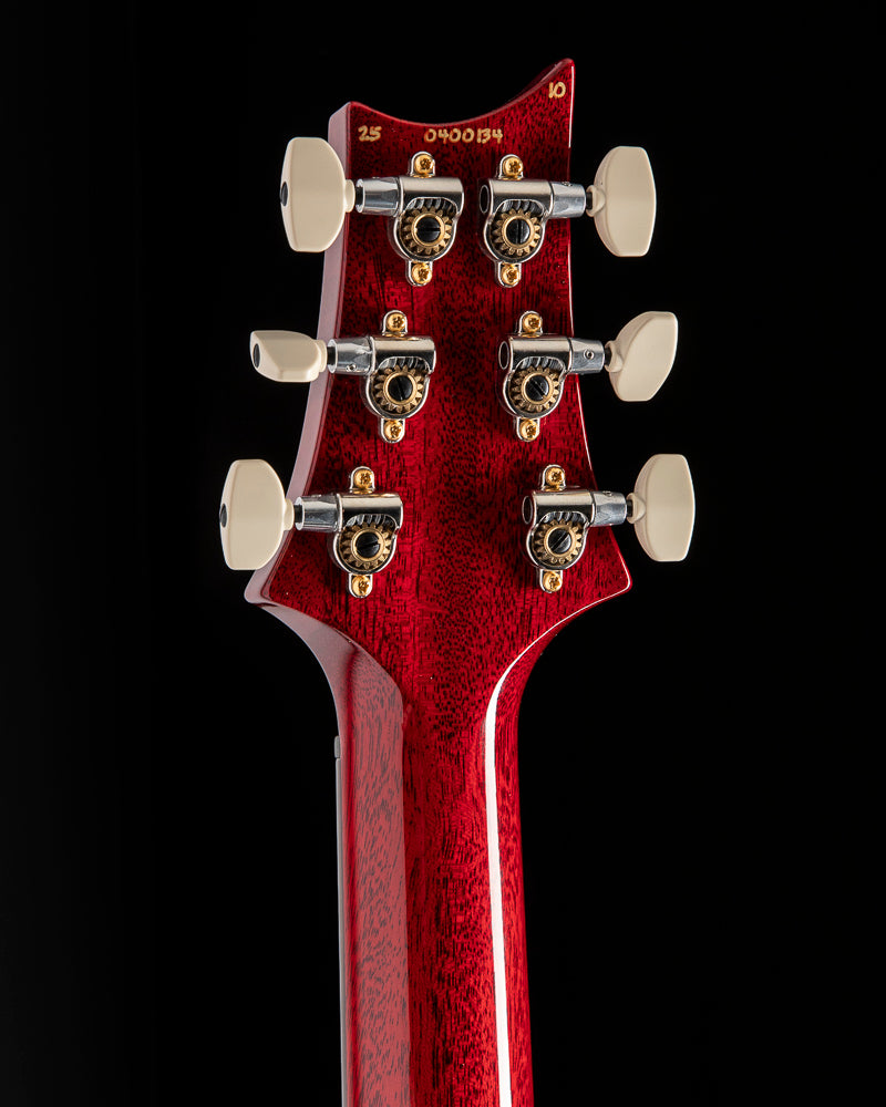 Paul Reed Smith 40th Anniversary Custom 24-08 Semi-Hollow Charcoal Cherry Burst