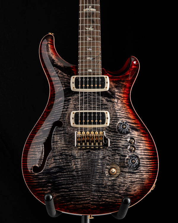Paul Reed Smith 40th Anniversary Custom 24-08 Semi-Hollow Charcoal Cherry Burst