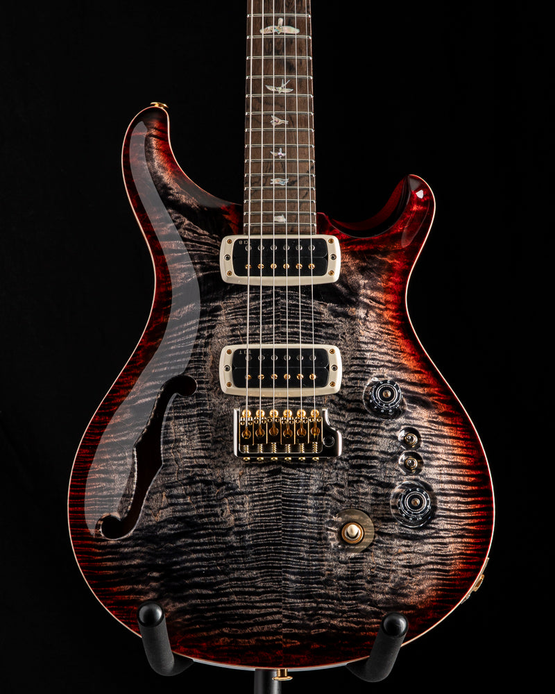 Paul Reed Smith 40th Anniversary Custom 24-08 Semi-Hollow Charcoal Cherry Burst