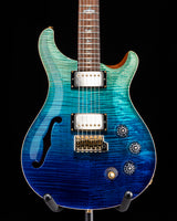 Paul Reed Smith Wood Library DGT Semi-Hollow Blue Fade Brian's Guitars Limited