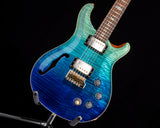 Paul Reed Smith Wood Library DGT Semi-Hollow Blue Fade Brian's Guitars Limited
