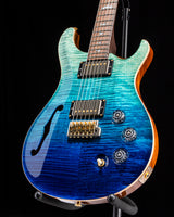 Paul Reed Smith Wood Library DGT Semi-Hollow Blue Fade Brian's Guitars Limited