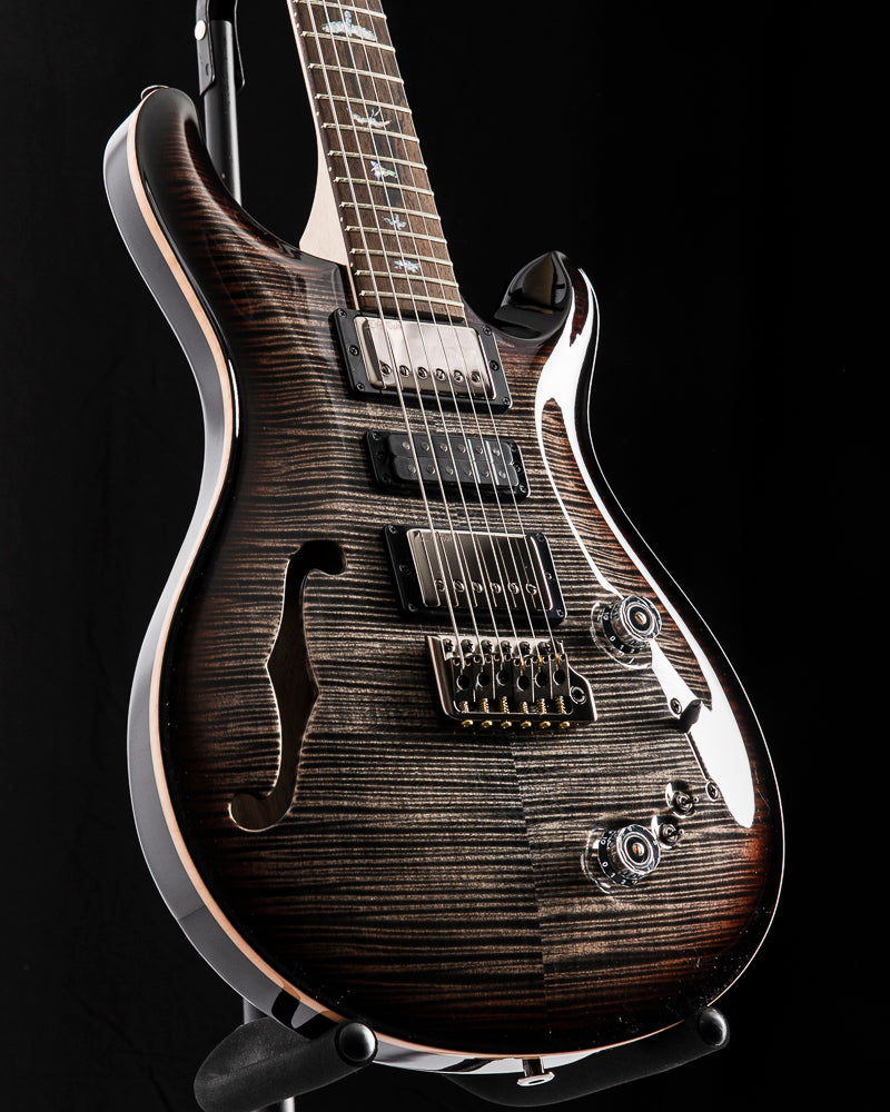 Paul Reed Smith Wood Library Special Semi-Hollow Charcoal Tri-Burst Br