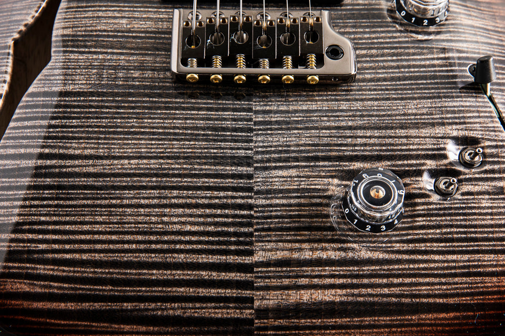 Paul Reed Smith Wood Library Special Semi-Hollow Charcoal Tri-Burst Br