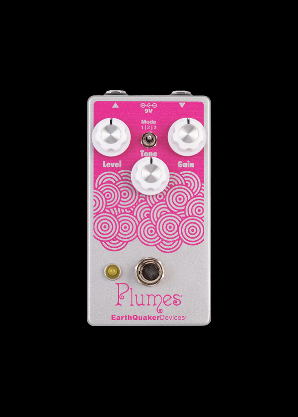 Earthquaker Devices Plumes Small Signal Shredder Stardust Silver Magenta Limited Edition