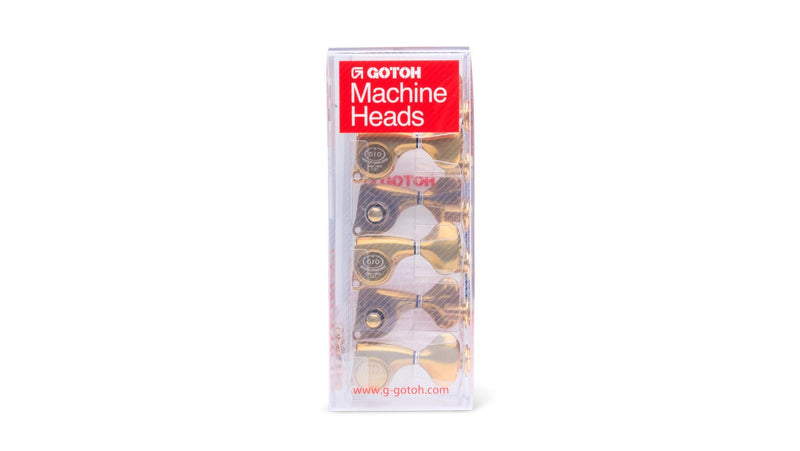 Gotoh Acoustic Guitar Tuners 1:21 Antique Gold